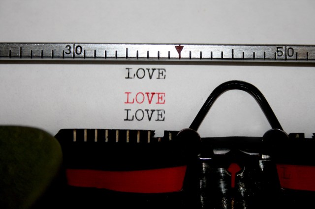 Love typewriter Olympia