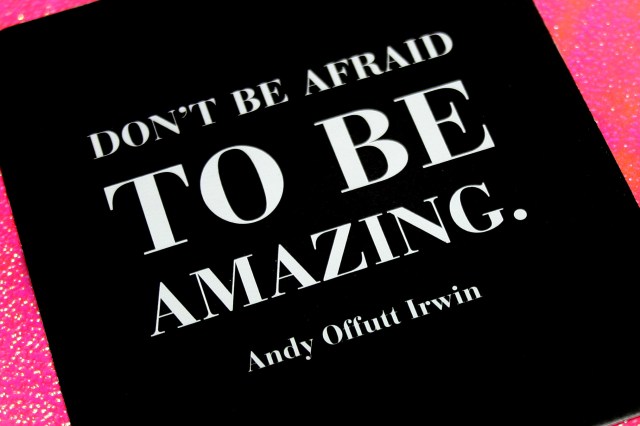 Be Amazing