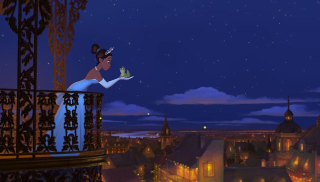 Tiana-About-to-Kiss-Naveen-in-The-Princess-and-the-Frog