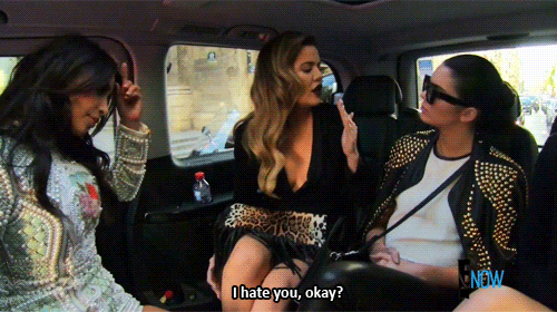 Kardashian Jenner Fight